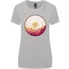 Gildan T-Shirt Donna Taglio Più Ampio Vinyl Landscape Record Montagne DJ Decks