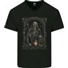 Gildan Gothic Grim Reaper Goth Heavy Metal Skull 6 Maglietta In Cotone A V Per Uomo