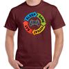 Eat Sleep Gioco Ripetere Uomo Divertente T-Shirt Console PS4 Xbox PC Controller