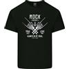Gildan T-Shirt Leggera In Cotone Per Uomo Rock Music Salute