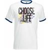 Fruit of the Loom Scegli Life Press Play Uomo Musica Retrò T-Shirt Wham Cuffie Cassetta 80s Maglia