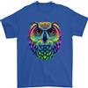 Gildan Un Colorato Gufo T-Shirt 100% Cotone