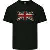 Gildan T-Shirt Per Bambini Con Bandiera Del Regno Unito Distressed Union Jack