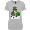 Gildan Giorno di San Patrizio i Want You To Drink Alcol Donna più Ampia Taglio T-Shirt