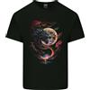 Gildan A Fantasia Dragon con Una Luna Piena T-Shirt Bambini