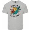 Gildan T-Rex's Vie Cooler Than Un Slitta T-Shirt Uomo Divertente Natale T-Shirt Segreto