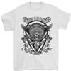 Gil dan Moto Club Motociclista T-Shirt 100% Cotone