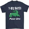 Gildan T-Rex Odia I Push Up Divertente Maglietta Uomo In 100% Cotone