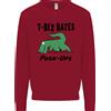 Awdis T-Rex Odia I Push Up Divertente Felpa Palestra Dinosauri Bambini