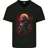 Gildan Maglietta In Cotone A V Per Uomo Con Teschio Biker Moto Grim Reaper 6