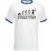 Fruit of the Loom Arco Evolution Uomo Divertente Archiere T-Shirt Lungo Frecce Bersaglio Accessori