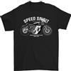 Gildan Kustom Kulture Cafe Racer Biker Moto T-Shirt 100% Cotone