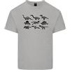 Gildan Dinosauro Tipi T- Rex Stegosauro Triceratopo Uomo Cotone Leggero T-Shirt