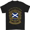 Gildan Tutti Uomo Sono Nato Equal Scozia Scozzese T-Shirt 100% Cotone