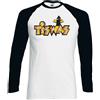 Fruit of the Loom TISWAS Maglietta Divertente Da Uomo Retro Classico Programma TV