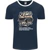 Fruit of the Loom T-Shirt Ringer Per Uomo Del 80° Compleanno Di 80 Anni FotL
