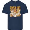 Gildan T-Shirt In Cotone Leggero Per Uomini Con Gnomi Alla Zucca E Spezie