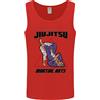 Gildan Jiu Jitsu Word Cloud MMA Mixed Martial Arts Gilet Uomo Canotta