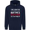 lovetshirts Non Voglio Essere Ma Sono Un Marinaio Che Naviga Felpa Da Uomo 80% Cotone