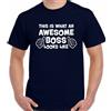 Gildan Stupenda Boss - Uomo T-Shirt Scherzo Regalo Employer