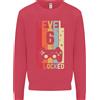 Awdis Felpa Jumper Per Bambini Livello Up Per Il Sesto Compleanno Di 6 Anni