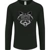 Gildan Maglietta A Maniche Lunghe Da Uomo Ouija Board Gatto Magia Nera Voodoo