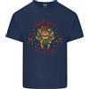 Gildan Bradipo Eat Sleep & Be Merry Divertente Natale Uomo Cotone Leggero T-Shirt