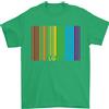Gil dan Lgbt Codice a Barre Gay Pride Giorno Consapevolezza T-Shirt 100% Cotone