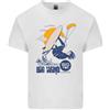 Gildan Big Wind Kiteboarding Kiteboard Maglietta Leggera In Cotone Per Uomo