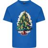 Gildan T-Shirt In Cotone Leggero Per Uomini Albero Di Natale Avocado