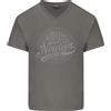 1 Maglietta In Cotone V-Neck Distressed Per Il 50° Compleanno Fatta Nel 1976