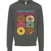 Awdis Divertente Donut Controlla Il Mio Pack Di 5 1/2 Per Cibo Palestra Bambini Felpa
