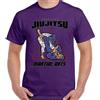 T-Shirt Brazilian Jiu Jitsu Uomo Word Cloud MMA Arti Marziali Miste BJJ Top UFC