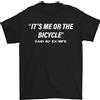 Gil dan Me o Il Bicicletta Said il Mio Ex-Wife Ciclismo T-Shirt 100% Cotone