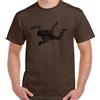 Maglietta Paracadute Astratta Paracadutista Uomo Skydive Skydiver 1 2 3 Para