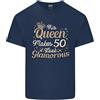 Gildan T-Shirt Cotone Per Uomo 50 Anni Compleanno Regina