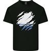Gildan Maglietta Leggera In Cotone Per Uomo Torn Flag ALTAI REPUBLIC
