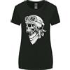 Gildan Biker Outlaw Moto Teschio Maglietta Donna Taglio Più Largo