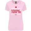 Gildan Divertente Always Give 100% Unless Sangue Donatore Donna più Ampia Taglio Maglia