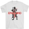Gildan St Georges Giorno Cavalieri Templari Bandiera Inglese T-Shirt 100% Cotone