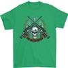 Gildan Sniper Ace One Shot Kill Para Marine Army Maglietta Uomo 100% Cotone