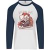 Fruit of the Loom Da Saldatore Scherzo Tutti The Good Ones Argon per Uomo L/S Baseball T-Shirt