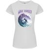 Gildan Wave Chaser Surfing Surfer Donna Taglio Petite T-Shirt