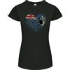 Gildan T-Shirt Donna Petite Cut Love Flag Tristan Da Cunha