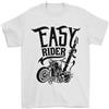 Gil dan Easy Rider Maglietta Per Moto Biker Da Uomo 100% Cotone