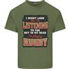 Gildan My Testa I'M Giocare Rugby Divertente Uomo Cotone Leggero T-Shirt