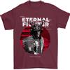 Gil dan Samurai Fighter Teschio Mma Misto Arti Marziali T-Shirt 100% Cotone