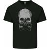 Gildan Gasmask Teschio T-Shirt Uomo Biker Gotico Heavy Metal Rock Musica Moto Maglietta