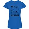 Gildan Ellipsism Perdere Il Futuro T-Shirt Donna Taglia Piccola