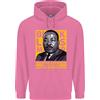 Awdis Mlk Martin Luther King Nero Vive Materia Bambini Felpa con Cappuccio